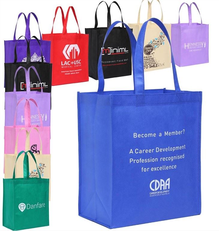 custom non woven shopping grocery bag tote (3) custom non woven shopping grocery bag tote (3)